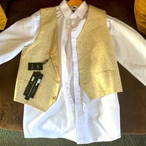 Kids World of USA vest suit